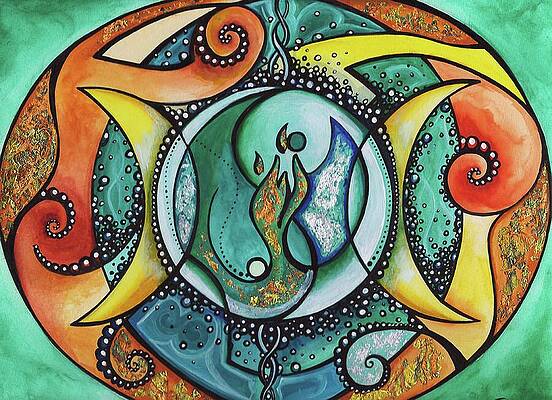 Twin Flame Art Fine Art America