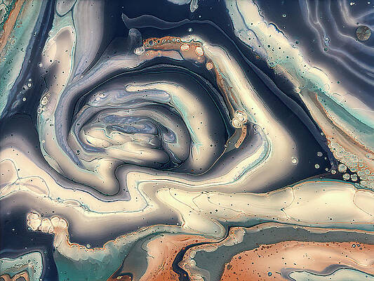 Acrylic Pour Paintings Fine Art America
