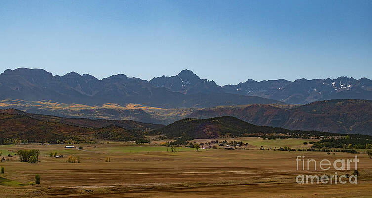 Wall Art - Photograph - Uncompahgre and Fields by Julia McHugh