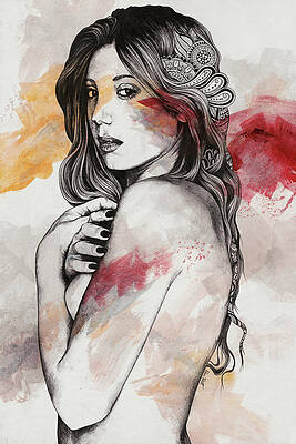 Female Nude Drawings Fine Art America