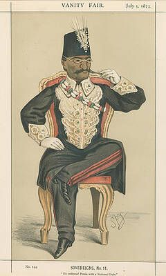 Wall Art - Drawing - Vanity Fair: Royalty; 'he Endowed by Artokoloro