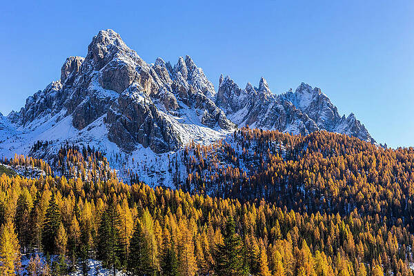 Wall Art - Digital Art - Veneto, Majestic Mountains, Italy by Manfred Bortoli