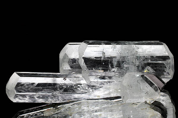 Very Clear Aquamarine Crystal by Dan Olsen