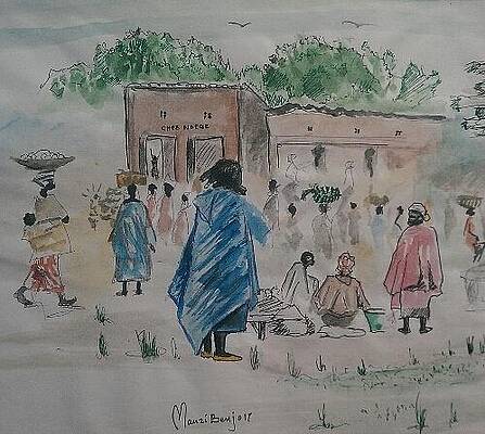 Village Market Drawings Fine Art America We connect offline experiences to online communities. village market drawings fine art america
