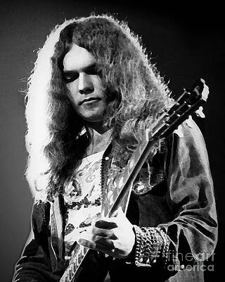 Vintage Gary Rossington by Billy Knight Vintage Gary Rossington by Billy Knight