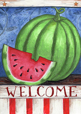 Art for Kids: How to Draw and Watercolor Paint a Tropical Watermelon Design, Em Winn