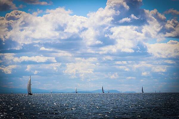 Wall Art - Photograph - Weekend on Lake Champlain by Dave Leonard