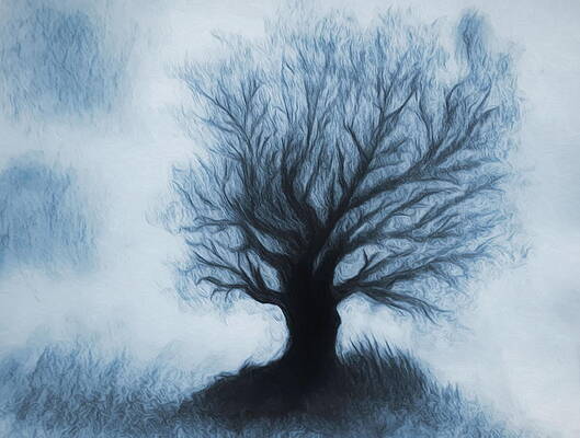 Charcoal art abstract by Prajakta P