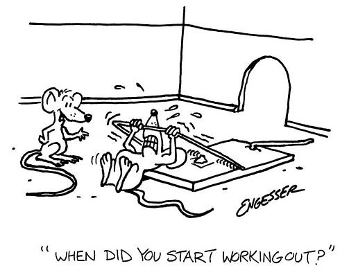 Wall Art - Drawing - When Did You Start Working by Joe Engesser