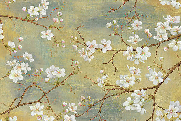 Cherry Blossom Mixed Media - Fine Art America