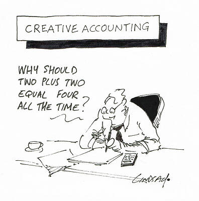 Wall Art - Drawing - Why Should Two Plus Two Equal Four All The Time by Lindsay Foyle