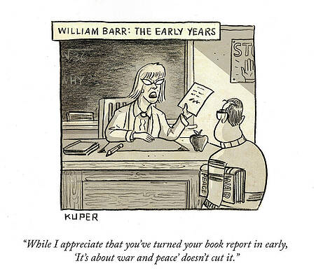 Wall Art - Drawing - William Barr The Early Years by Peter Kuper