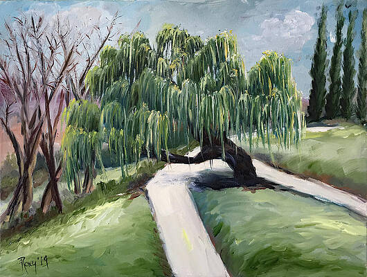 Weeping Willow Paintings Page 6 Of 7 Pixels