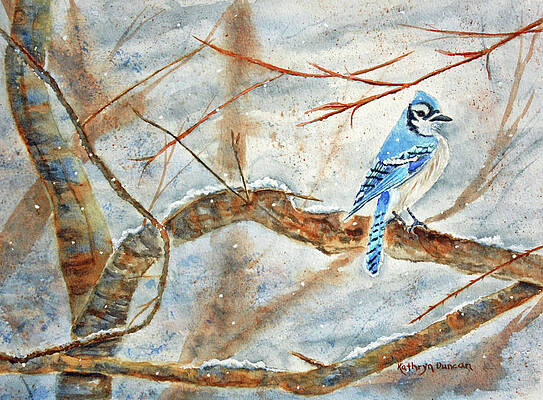 Winter Tree Hugger by Kathryn Duncan Winter Tree Hugger by Kathryn Duncan