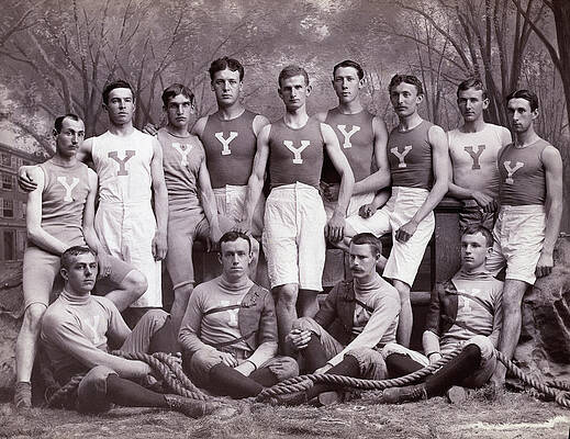 Wall Art - Photograph - Yale University Athletic Team by Bettmann