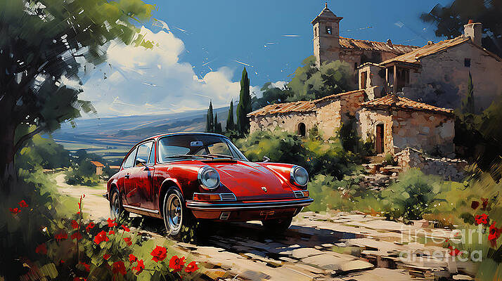 Porsche 911 Paintings for Sale (Page #6 of 35) - Fine Art