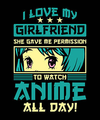 Anime Quote Funny Anime Fan Gift Poster by Manuel Schmucker - Fine Art  America
