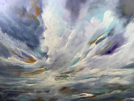 Wall Art - Painting - Awakening #1 by Soraya Silvestri