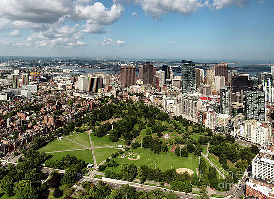 One International Place Boston Aerial Photograph by David Oppenheimer -  Fine Art America