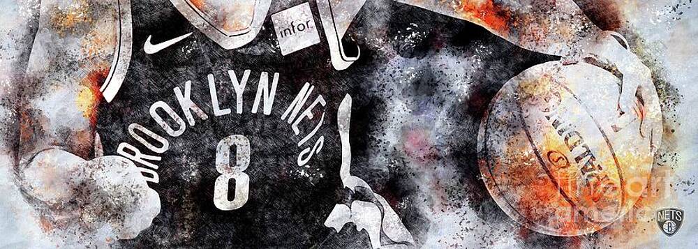Brooklyn Nets Basketball NBA Team, Atlantic,Sports Posters for