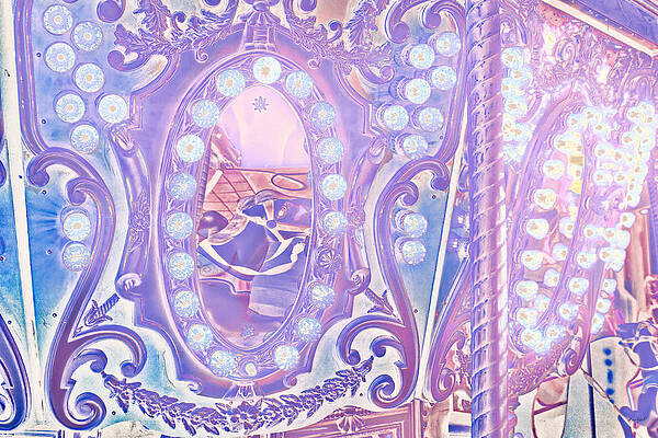 Reflection Photograph - Carousel #1 by Bruce Block