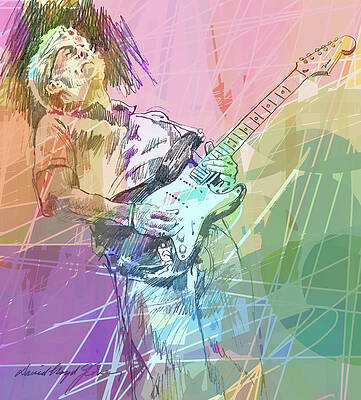 Guitar Player Paintings Fine Art America