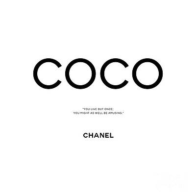 Printable Coco Chanel Logo