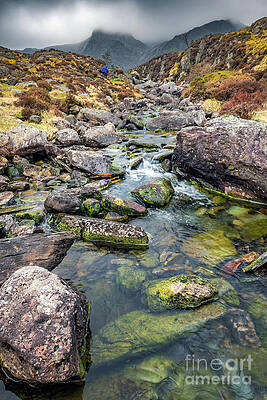 Cwm Idwal River Snowdonia by Adrian Evans Cwm Idwal River Snowdonia by Adrian Evans
