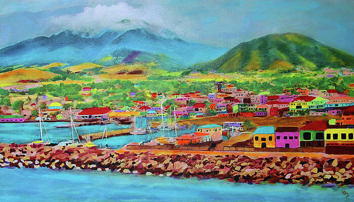 Docked in St Kitts by Deborah Boyd Docked in St Kitts by Deborah Boyd