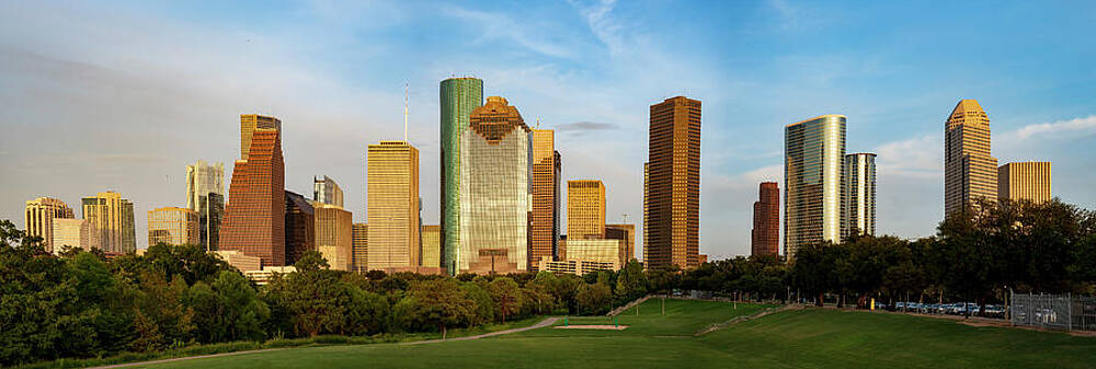 Wall Art - Photograph - Houston Panorama - 01498 by Wall Art Of Texas