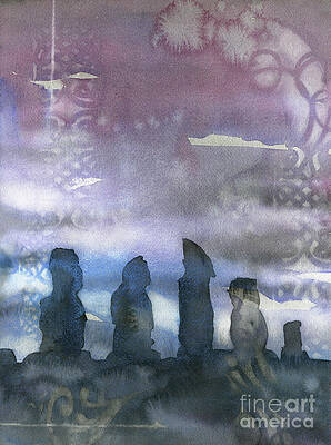 Easter Island Moai- Chile by Ryan Fox Easter Island Moai- Chile by Ryan Fox