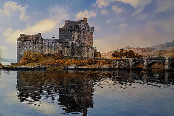 Eilean Donan Castle on a sunny day by Jaroslaw Blaminsky Eilean Donan Castle on a sunny day by Jaroslaw Blaminsky