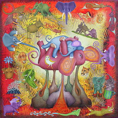 Elephants Forever by Hone Williams Elephants Forever by Hone Williams