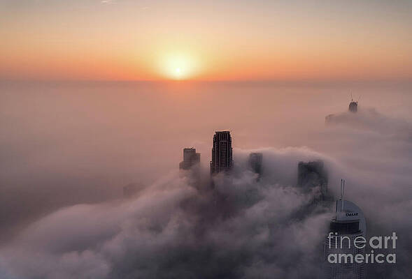 Foggy Cityscape by Mostafa Ajjawi
