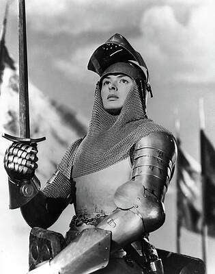Wall Art - Photograph - INGRID BERGMAN in JOAN OF ARC -1948-, directed by VICTOR FLEMING. #1 by Album