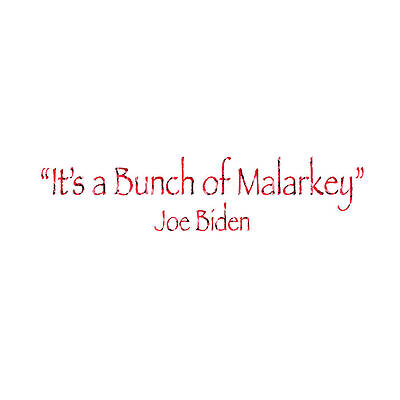 It's a Bunch of Malarkey by Julian Starks It's a Bunch of Malarkey by Julian Starks