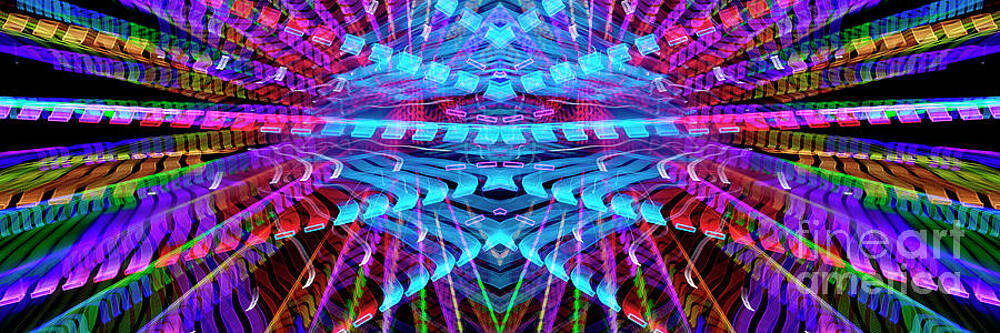 Kaleidoscope of lights in motion by Anthony Totah Kaleidoscope of lights in motion by Anthony Totah