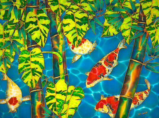 Koi Fish by Daniel Jean-Baptiste Koi Fish by Daniel Jean-Baptiste