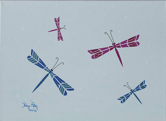 Laura's Dragonflies by Doug Miller Laura's Dragonflies by Doug Miller