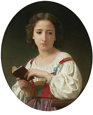 Wall Art - Painting - Le Livre Dheures #1 by William Bouguereau