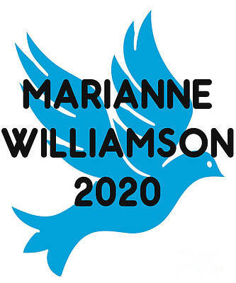 Wall Art - Digital Art - Marianne Williamson For President 2020 #1 by Flippin Sweet Gear