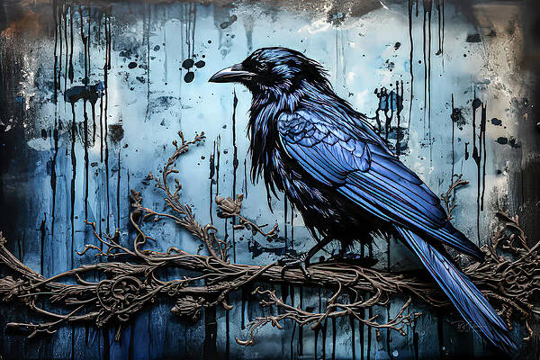 Wall Art - Digital Art - Midnight Sentry #1 by Bill Posner