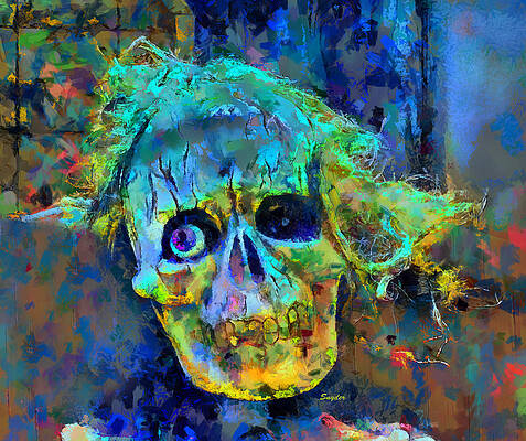 Old Blue Eye Skeleton DP by Floyd Snyder Old Blue Eye Skeleton DP by Floyd Snyder