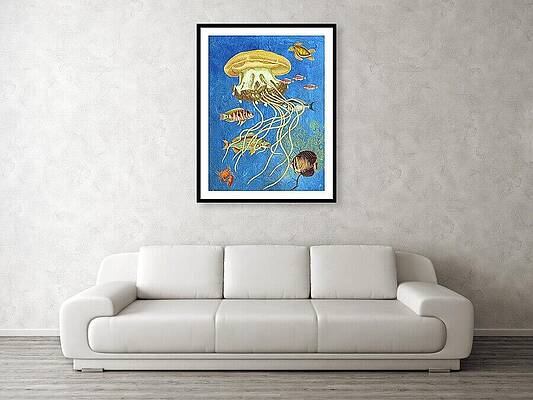 Wall Art - Mixed Media - DOWN UNDER visualization by Lorena Cassady