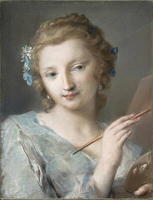 Painting Print by Rosalba Carriera