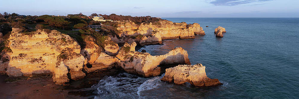 Wall Art - Photograph - Praia da Prainha Beach aerial the Algarve Portugal #1 by Sonny Ryse