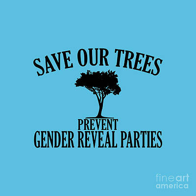 Wall Art - Drawing - Prevent Gender Reveal Parties by Yani Nurdiyanti
