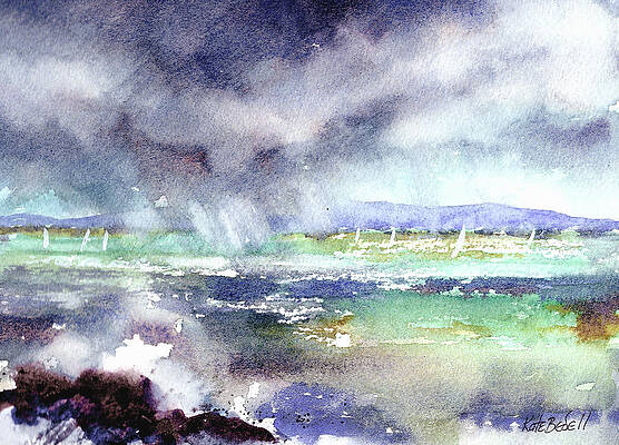 Rain Over Howth by Kate Bedell Rain Over Howth by Kate Bedell