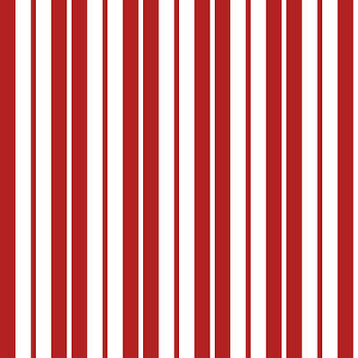 [ Thumbnail: Red and White Colored Stripes/Lines Pattern Tote Bag ]