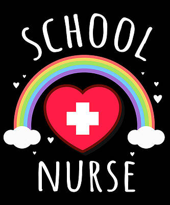 Wall Art - Digital Art - School Nurse #1 by Flippin Sweet Gear